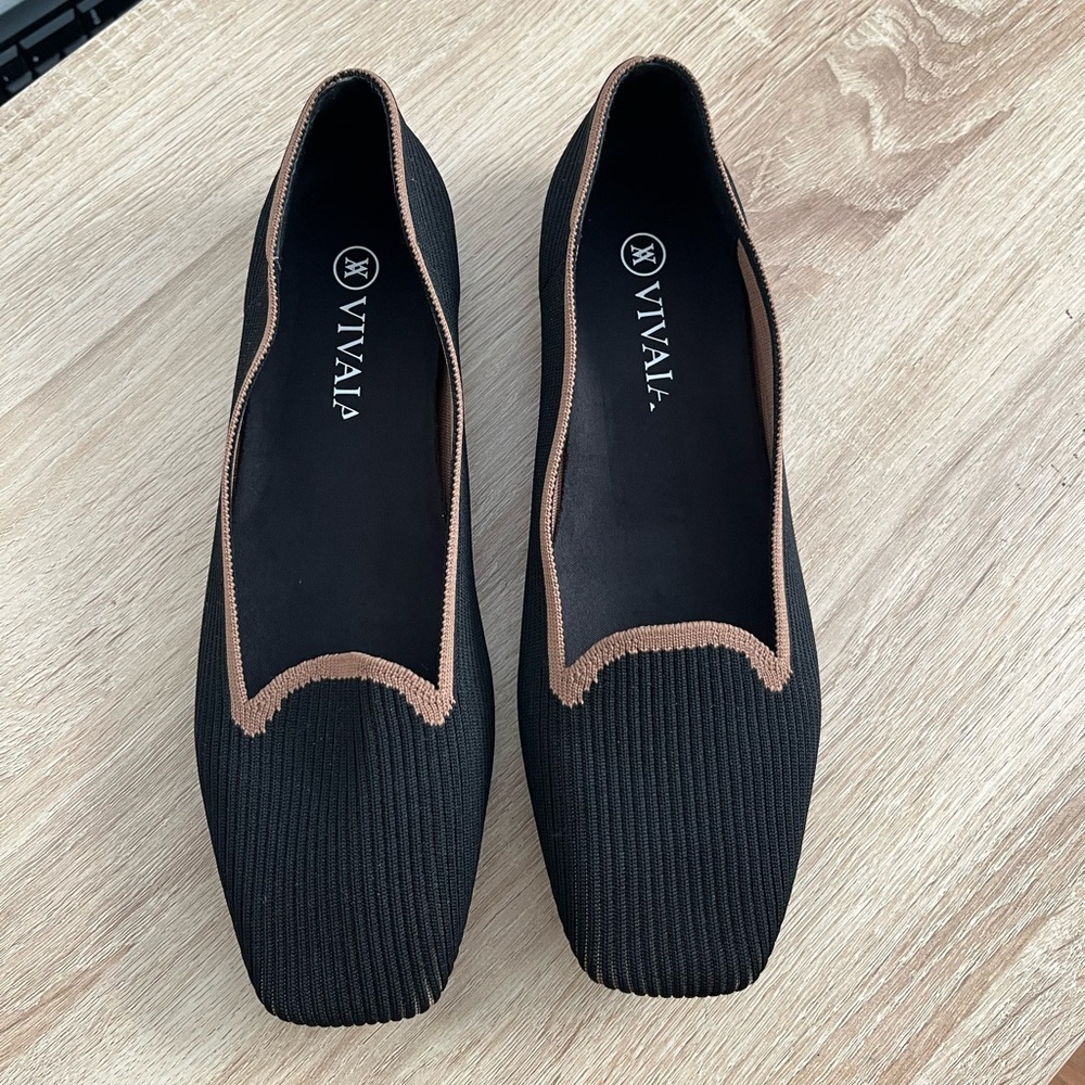 VIVAIA Sylvia Square-toe Loafers Sustainable & Washable - Picture 3 of 16